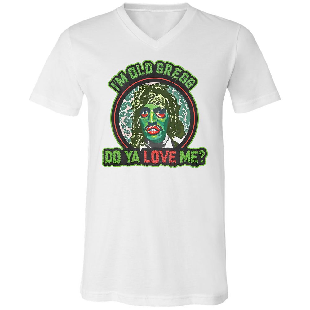 Unisex V-Neck T-Shirt - C1CJ1SWA - White - 1