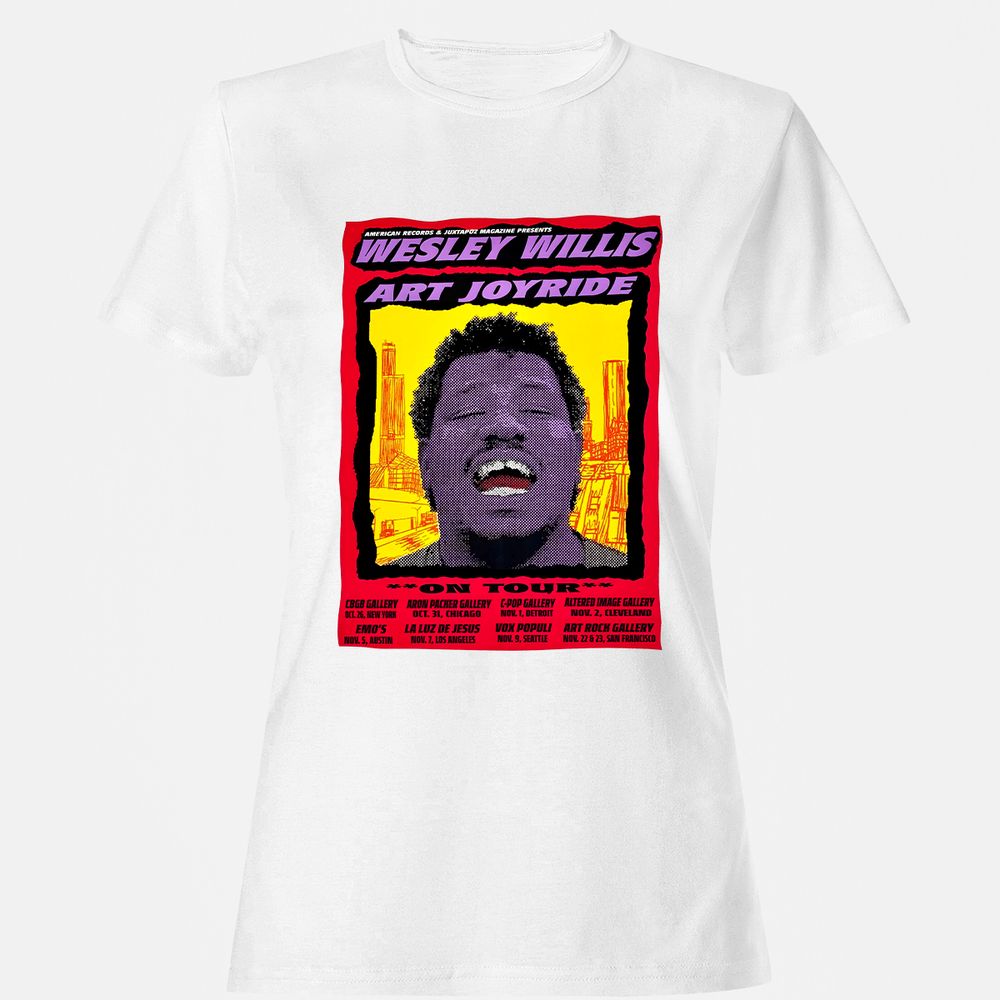 WESLEY WILLIS - ART JOYRIDE - White - 1