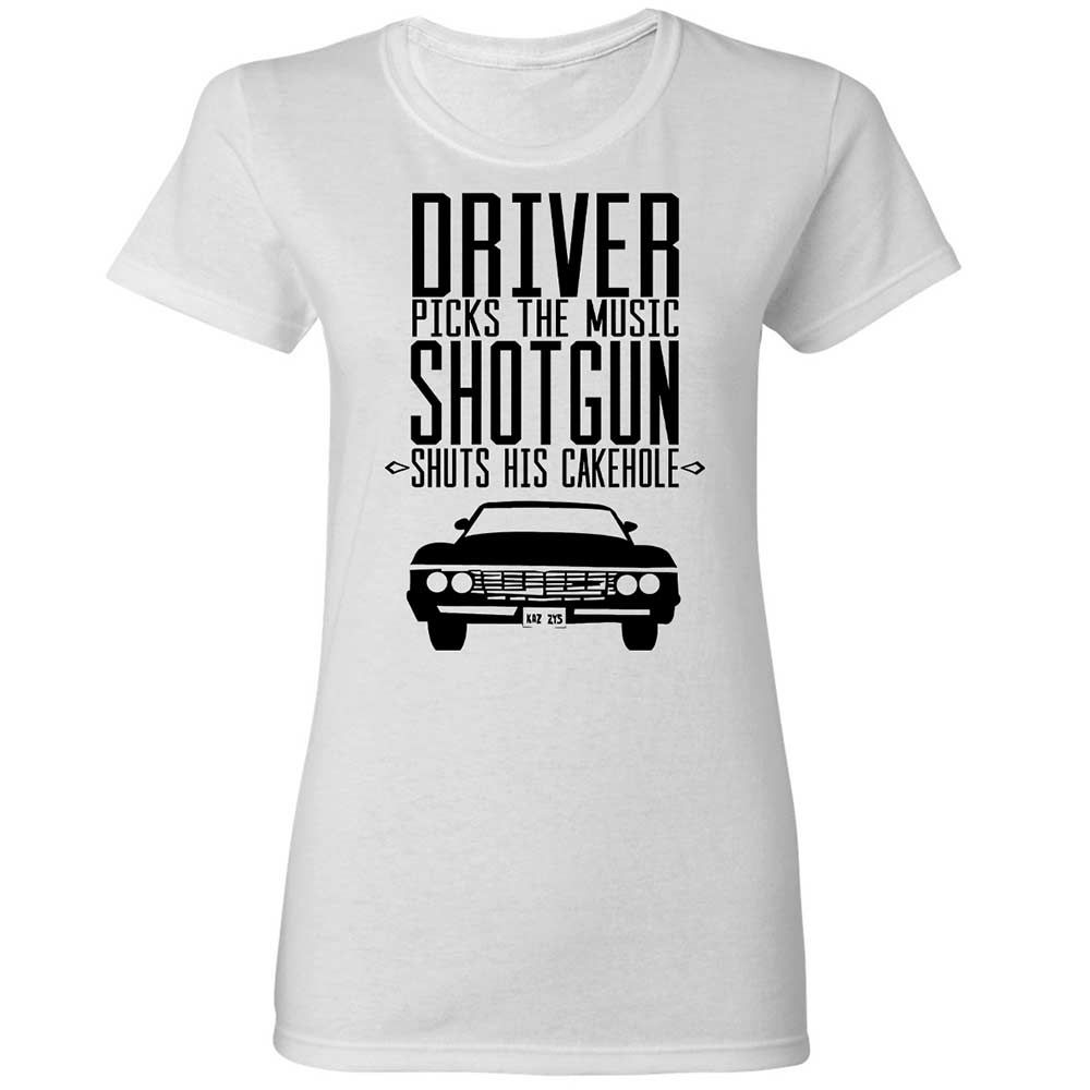 Women's T-Shirt - WZGAL56K - White - 1