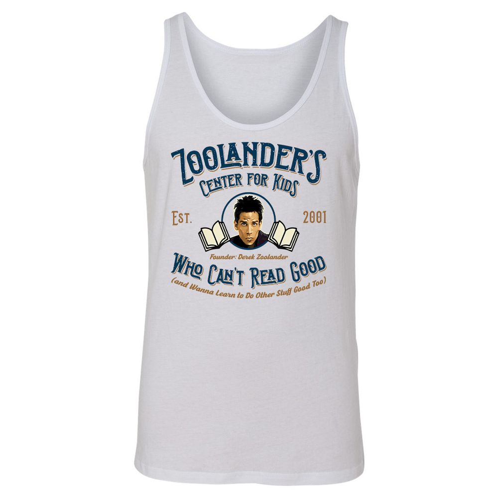 Unisex Jersey Tank - L21ZZRA6 - White - 1
