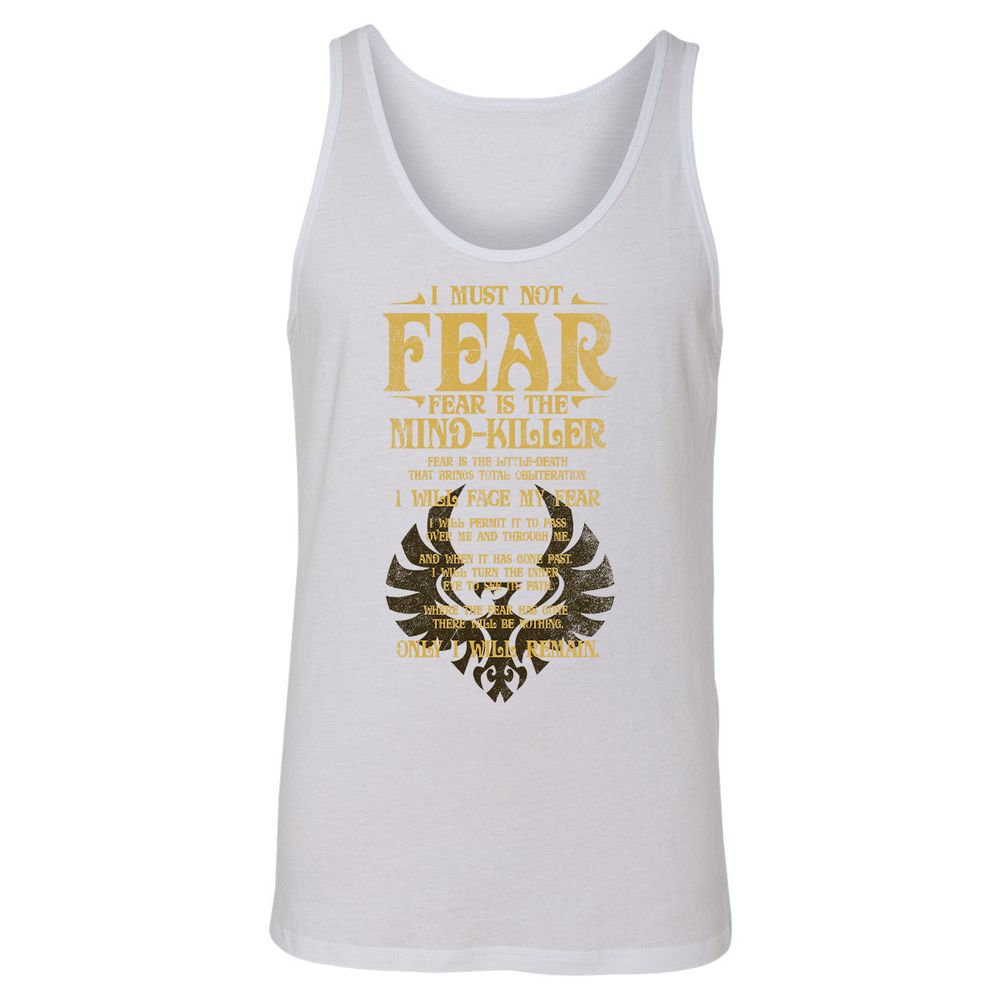 Unisex Jersey Tank - FZQJ48FQ - White - 1