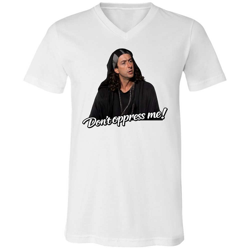 Unisex V-Neck T-Shirt - 6DBA2CCF - White - 1
