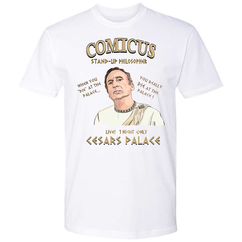 Comicus- Stand-up Philosopher - White - 1