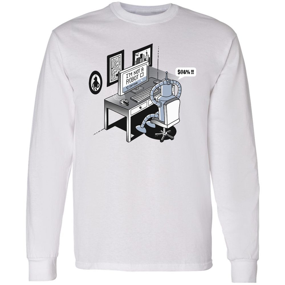 Long Sleeve T-Shirt - MFH2YS21 - White - 1