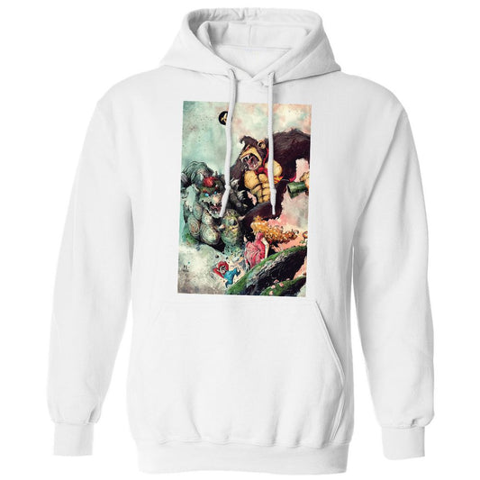 Classic Unisex Hoodie - 7RJMV1F2 - White - 1