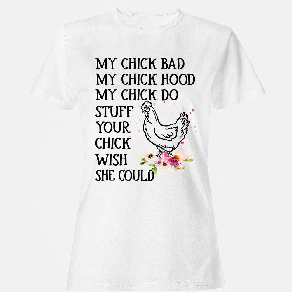 Women's T-Shirt - JS2ZXBAM - White - 1