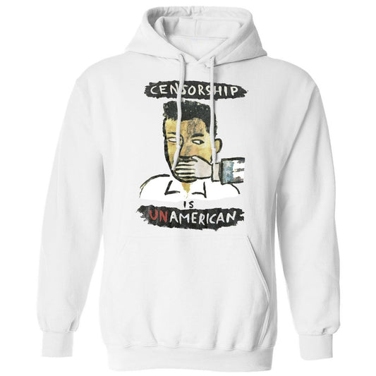 Censorship is Unamerican - White - 1