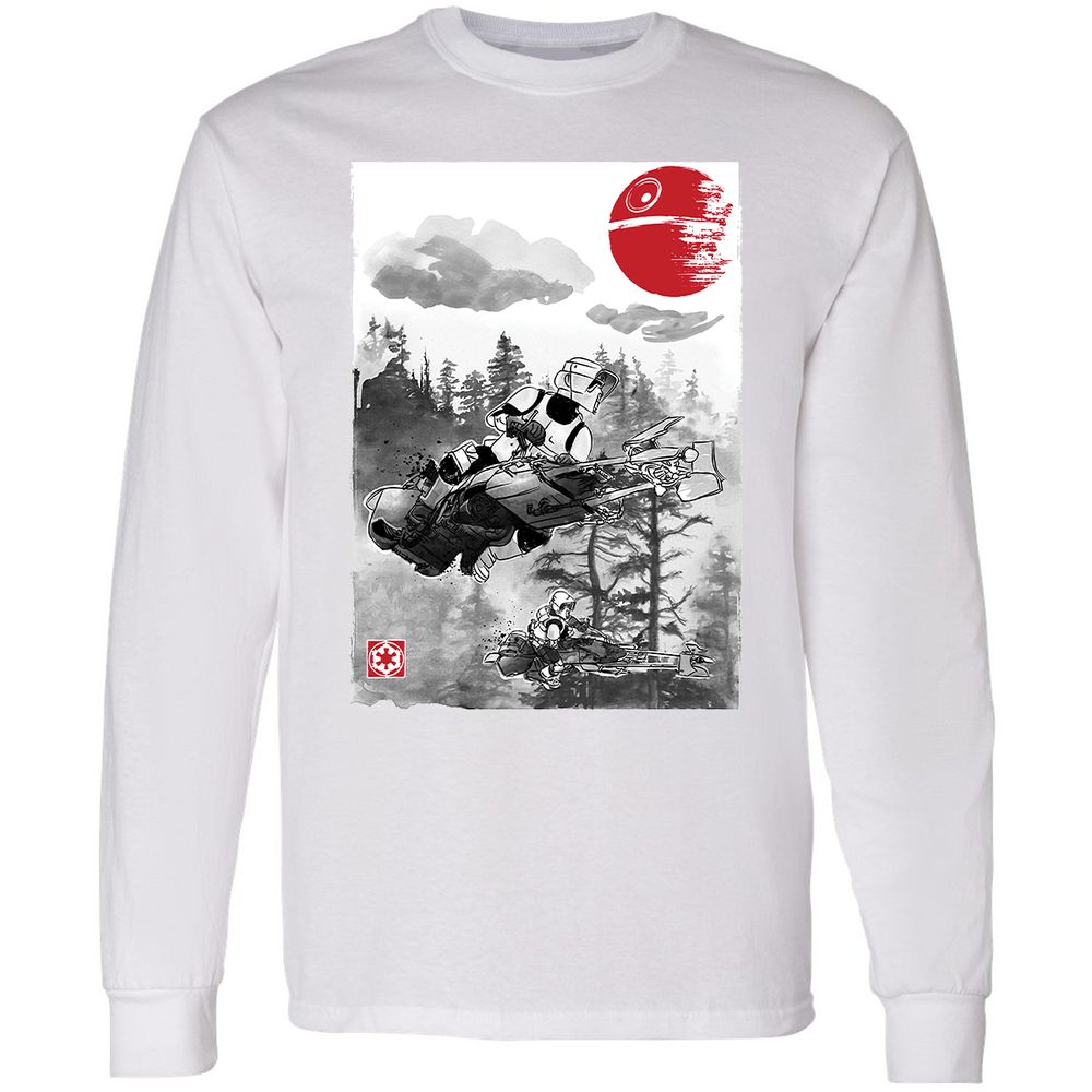 Long Sleeve T-Shirt - BCVG7JKD - White - 1