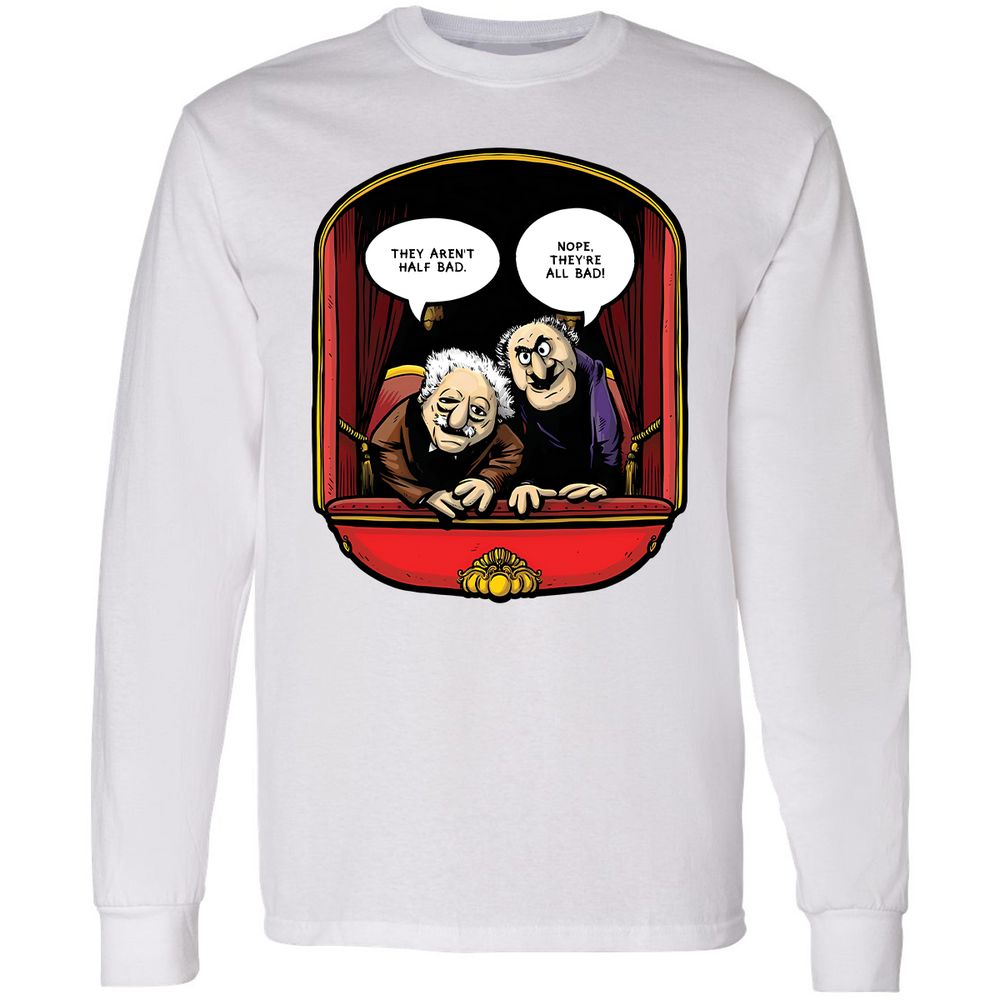 Statler and Waldorf (All Bad) - White - 1