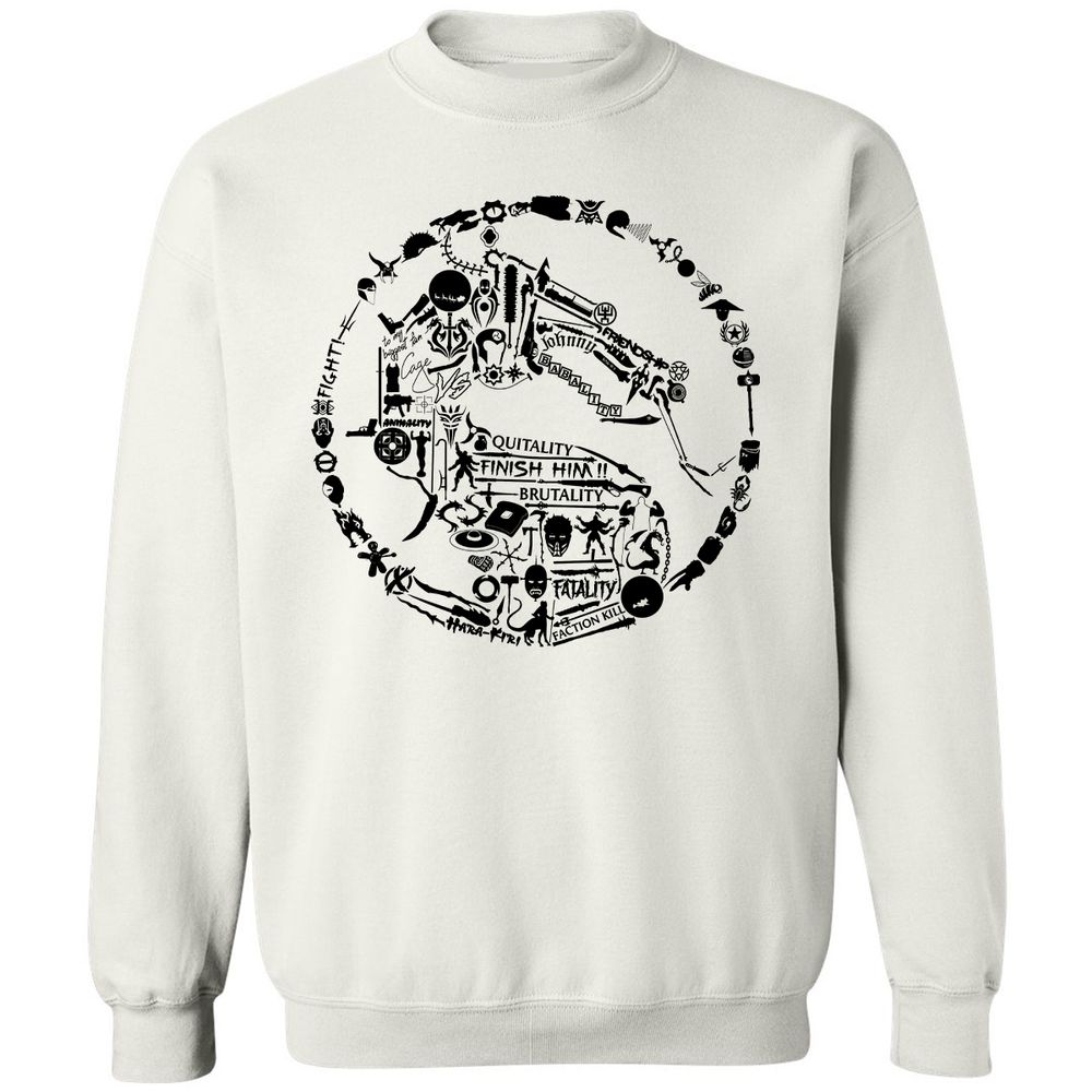 Classic Unisex Sweatshirt - J8FHCQ5M - White - 1