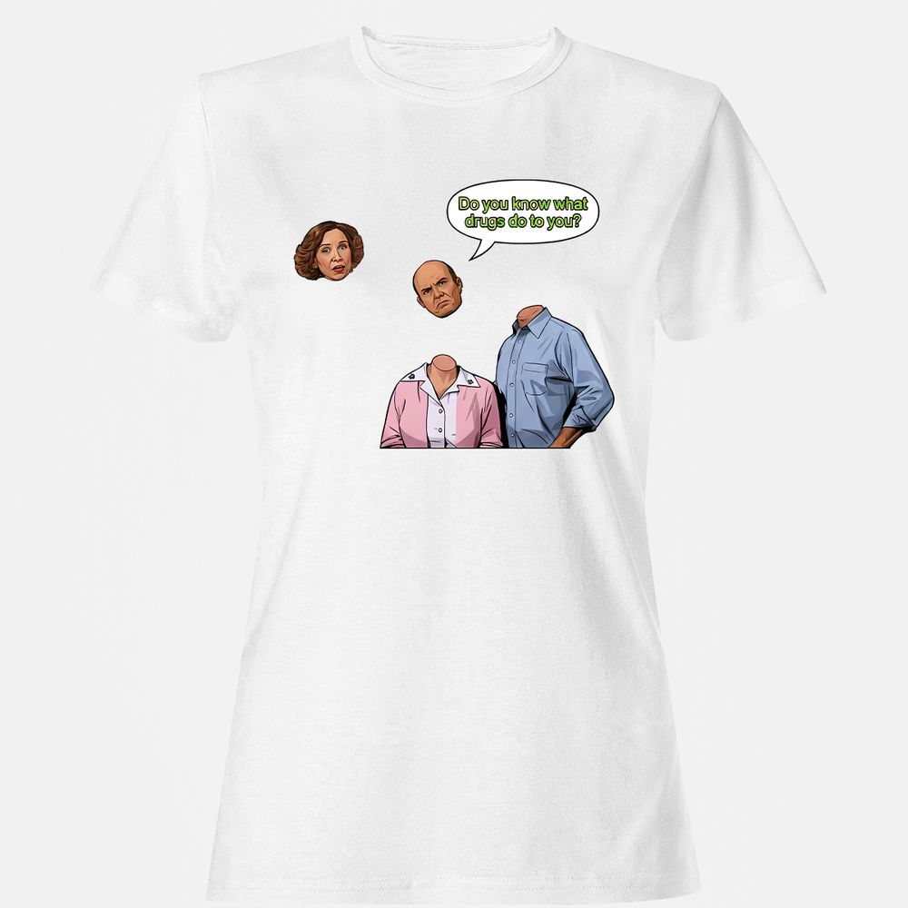 Women's T-Shirt - WXUVDC5T - White - 1