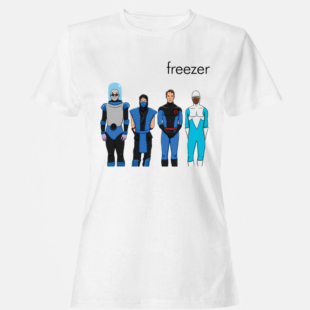 Women's T-Shirt - QSCT6XPG - White - 1