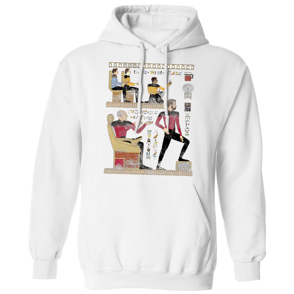 Classic Unisex Hoodie - NEBYR94L - White - 1