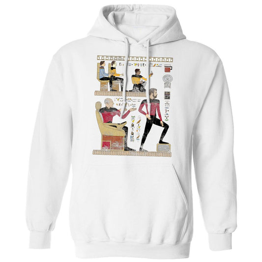 Classic Unisex Hoodie - NEBYR94L - White - 1