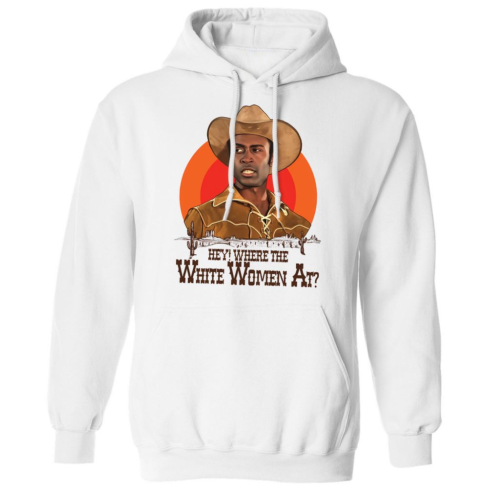 Classic Unisex Hoodie - 6S1AWBGC - White - 1