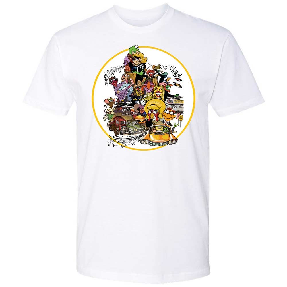 Muppet Graffiti - White - 1
