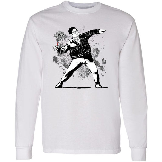 Long Sleeve T-Shirt - 7RWSM3B7 - White - 1