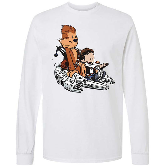 Han and Chewie - White - 1