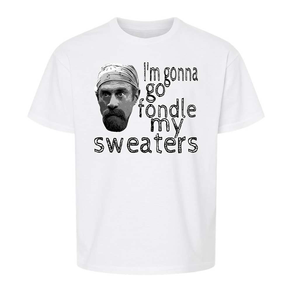 Fondle my sweaters - White - 1