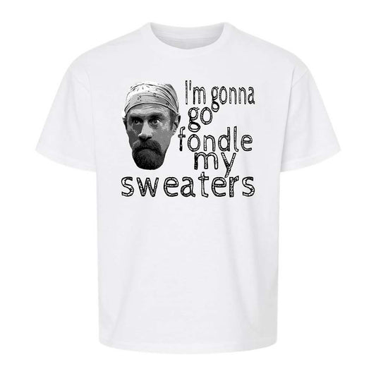 Fondle my sweaters - White - 1