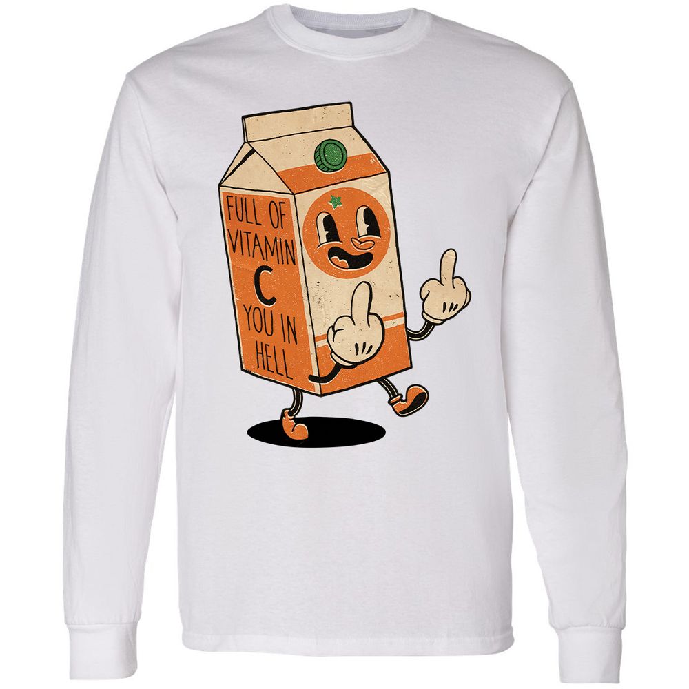 Long Sleeve T-Shirt - 2J2VYYZK - White - 1