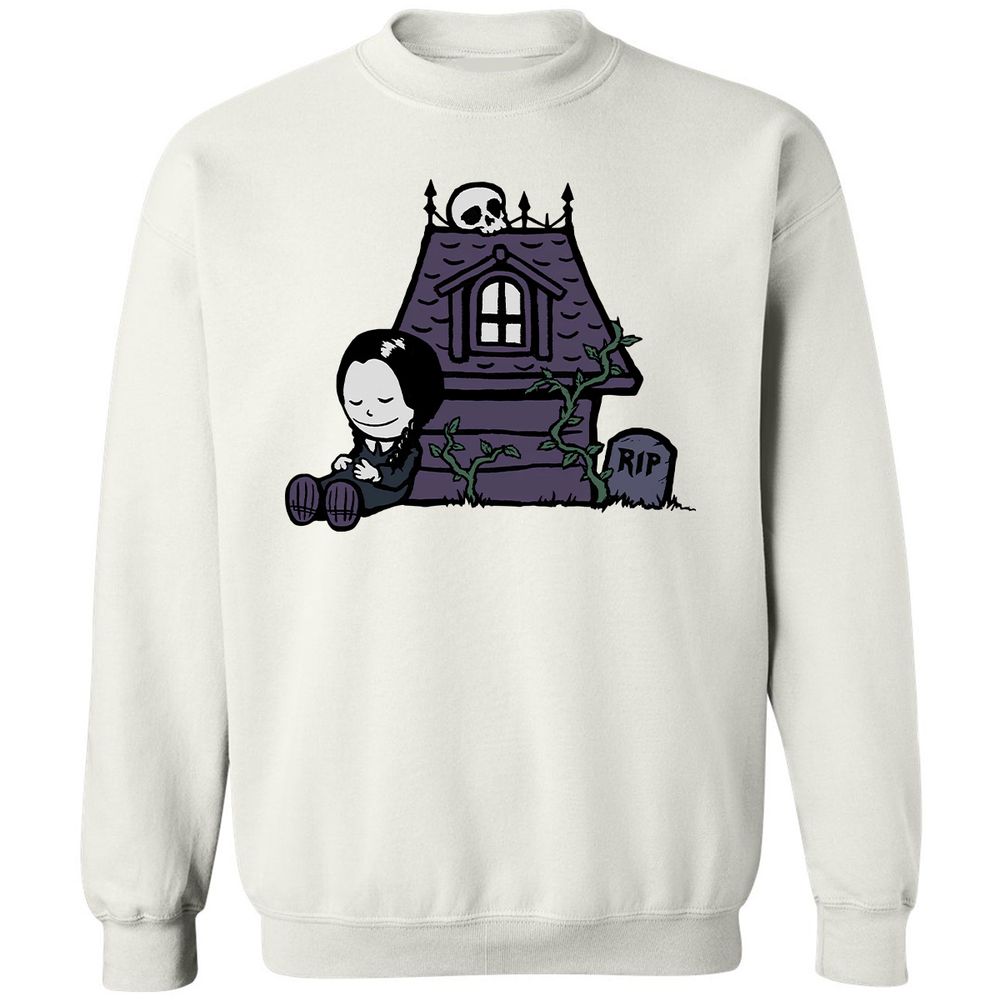 Classic Unisex Sweatshirt - N487NK84 - White - 1