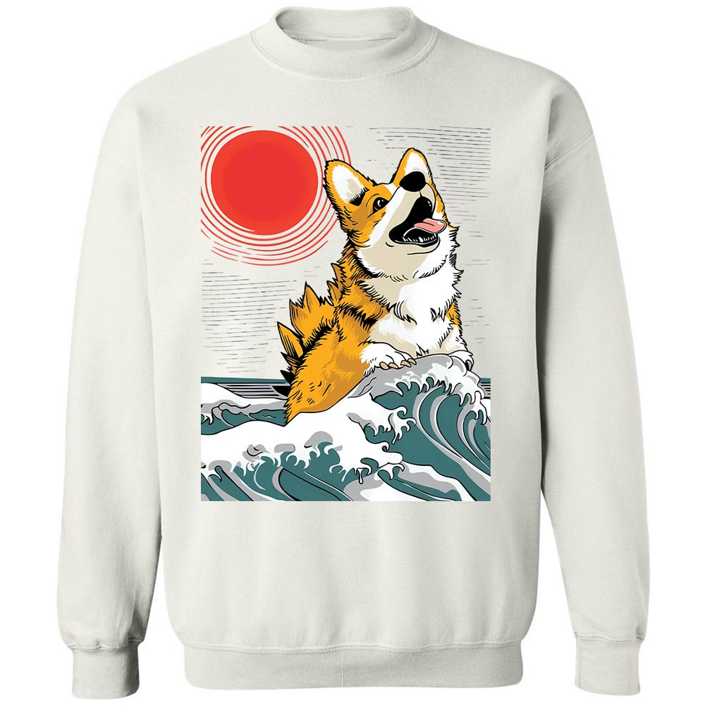 Classic Unisex Sweatshirt - 74J2NTVE - White - 1