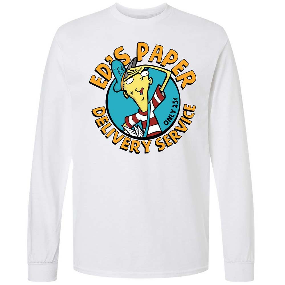 Long Sleeve T-Shirt - TE5YUV1J - White - 1