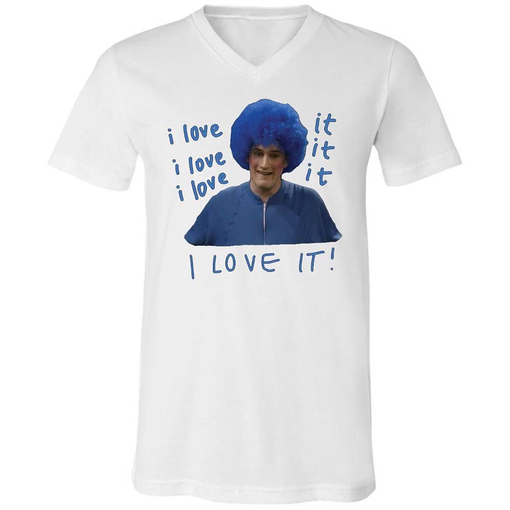 Unisex V-Neck T-Shirt - 136ESRPW - White - 1