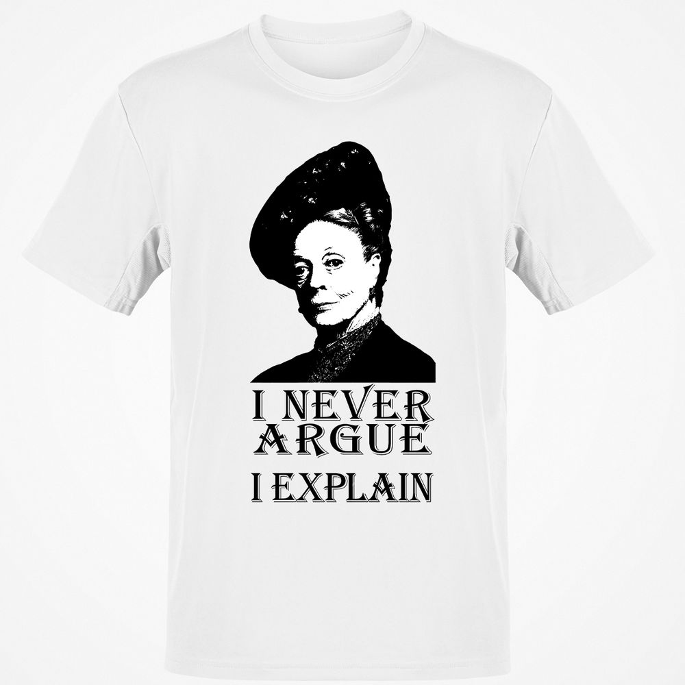 I never argue - White - 1