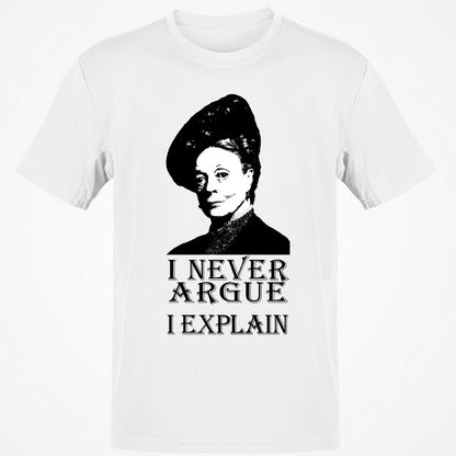 I never argue - White - 1