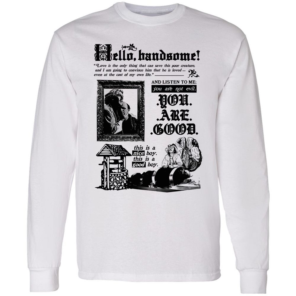 Long Sleeve T-Shirt - 9H6ZNKSG - White - 1