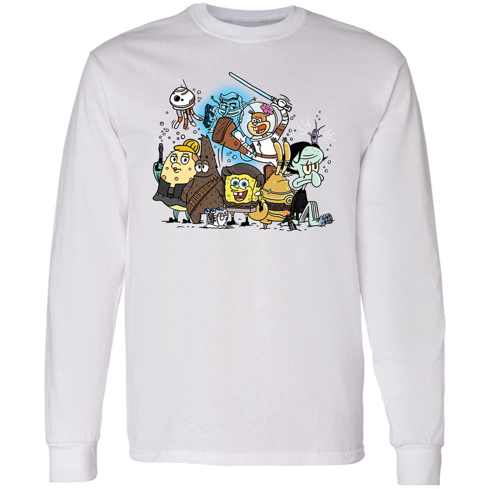 Long Sleeve T-Shirt - A5HBBW1X - White - 1