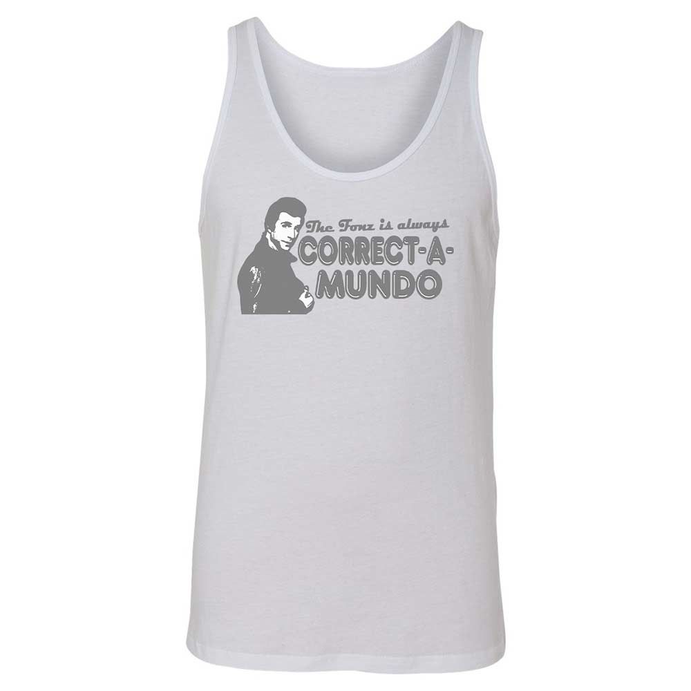 Unisex Jersey Tank - HP4YGBZA - White - 1