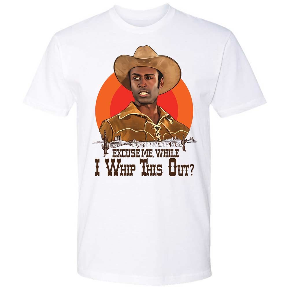 Excuse Me While I Whip This Out - White - 1