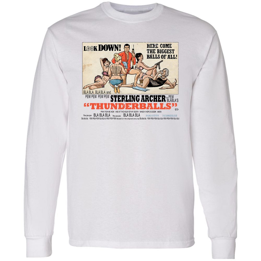 Long Sleeve T-Shirt - MT4PMULU - White - 1