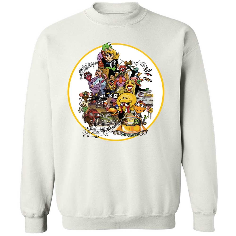 Muppet Graffiti - White - 1