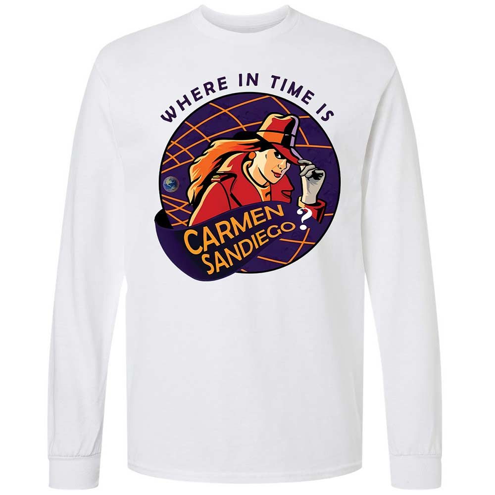 Where in Time Is Carmen Sandiego - White - 1