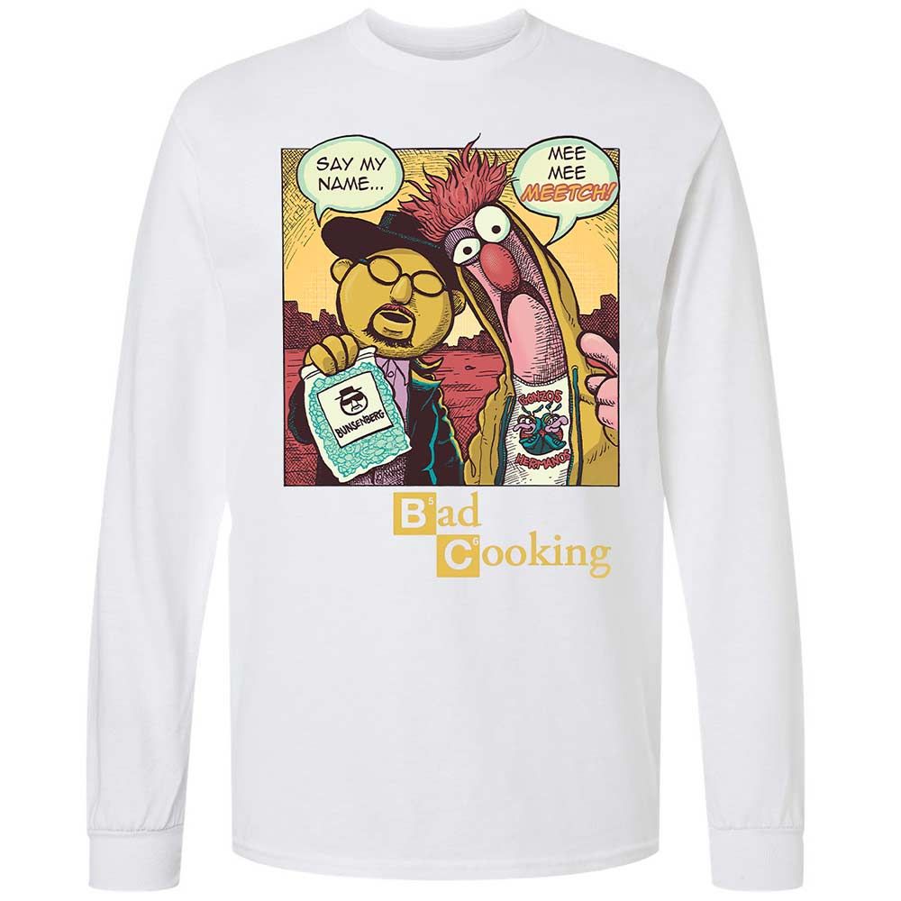 Long Sleeve T-Shirt - DKHZLXDK - White - 1