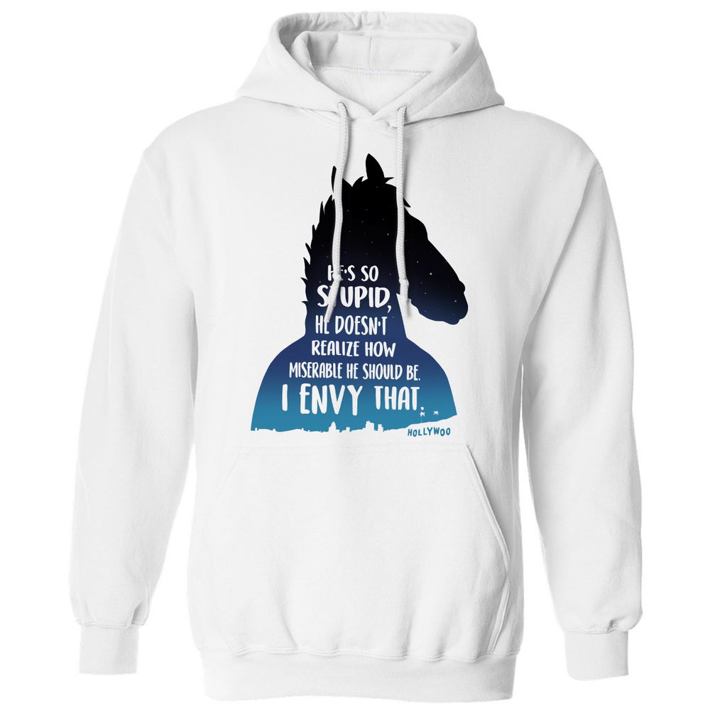 Classic Unisex Hoodie - ZSC23FSJ - White - 1