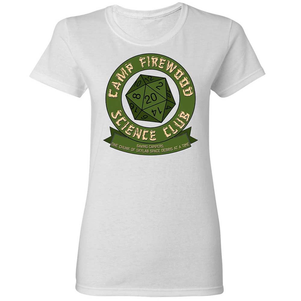 Camp Firewood Science Club - White - 1