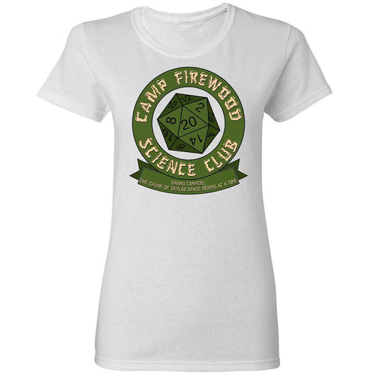 Camp Firewood Science Club - White - 1
