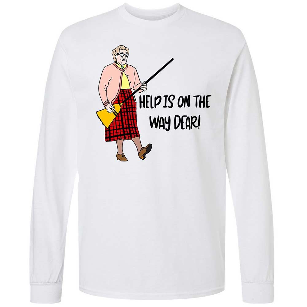 Help is on the way dear - White - 1