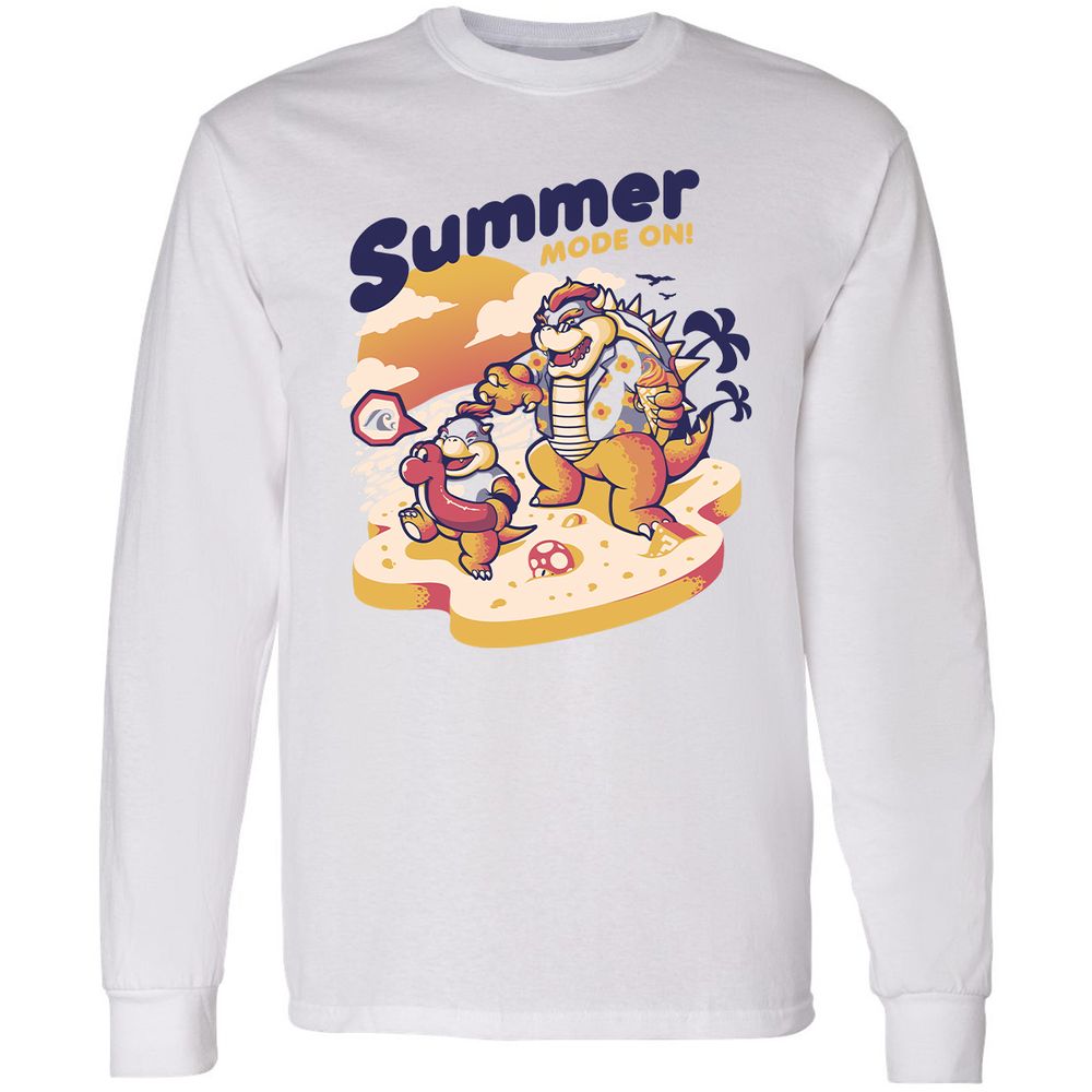 Long Sleeve T-Shirt - 9S1F77SF - White - 1