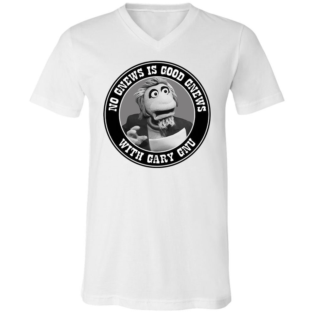 Unisex V-Neck T-Shirt - HRS8AT7S - White - 1