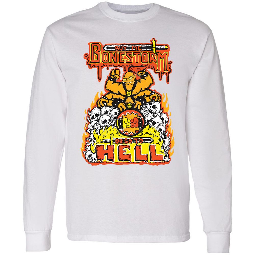 Long Sleeve T-Shirt - 5JJMVSED - White - 1