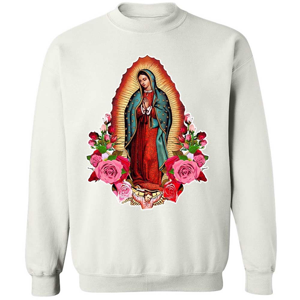 Our Lady of Guadalupe - White - 1