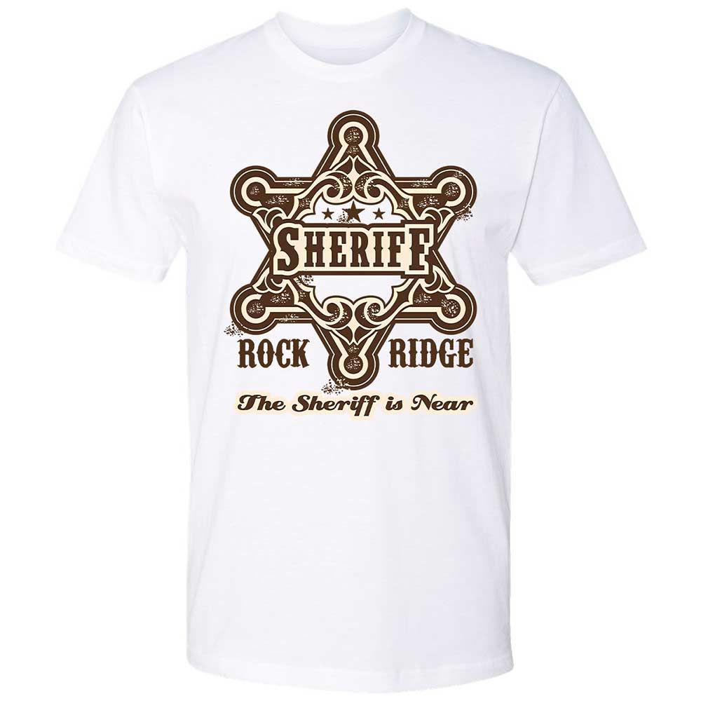 The Sheriff of Rockridge is Near! - White - 1