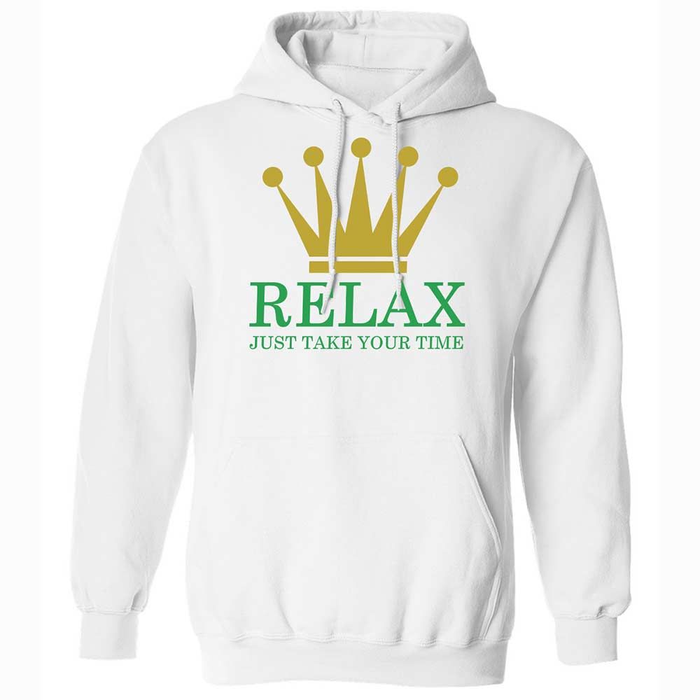Relax Just Take Your Time - White - 1