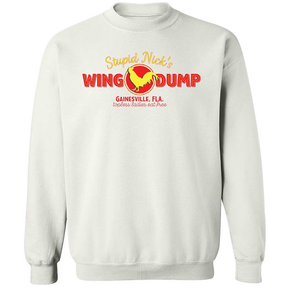 Stupid Nick's Wing Dump - White - 1